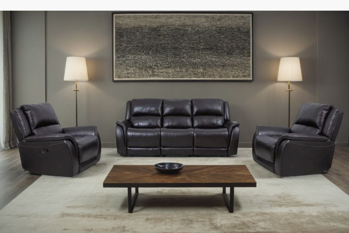 Everett Recliner Suite - Licorice 