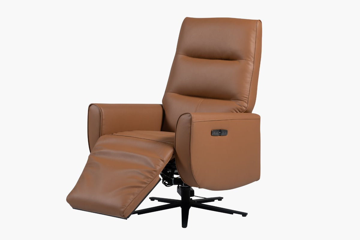 Fernsby Leather Recliner Armchair