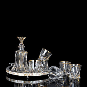 Fosca Decanter with 6 Tumblers