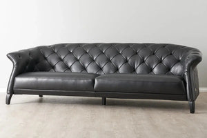 Gonzales 3.5 Seater Full Leather Sofa-Adore Home Living