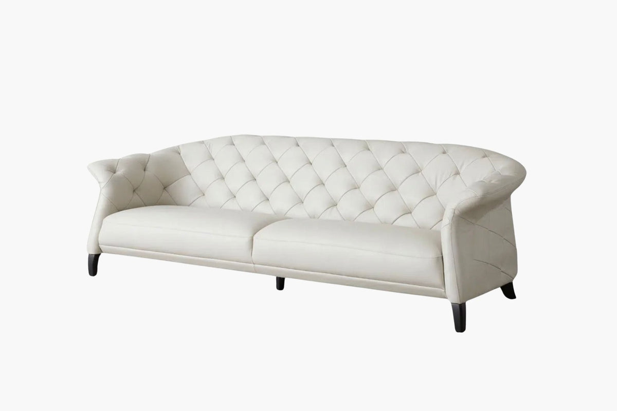 Gonzales_Chesterfield_Leather_sofa_3_seater_grey_side