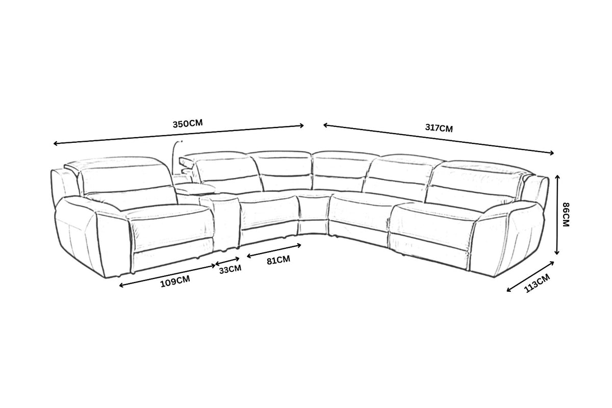 Gordon Electric Corner Lounge