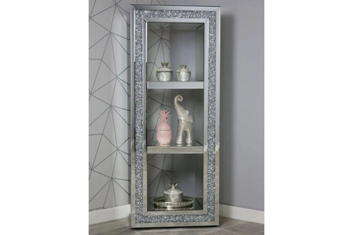 Harriet Mirrored Display Unit-Adore Home Living