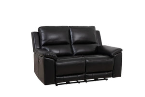 Hilton Full Leather Electric Two Seater-Adore Home Living
