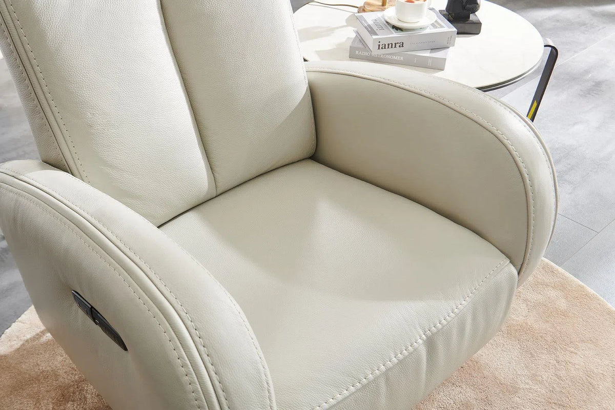 Holland Leather Recliner Chair-Adore Home Living