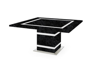 Tahana Marble Square Dining Table