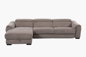 Ivano 3 Seater with Chaise & Sofa Bed