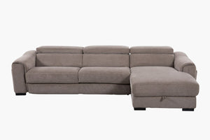 Ivano 3 Seater with Chaise & Sofa Bed