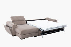 Ivano 3 Seater with Chaise & Sofa Bed