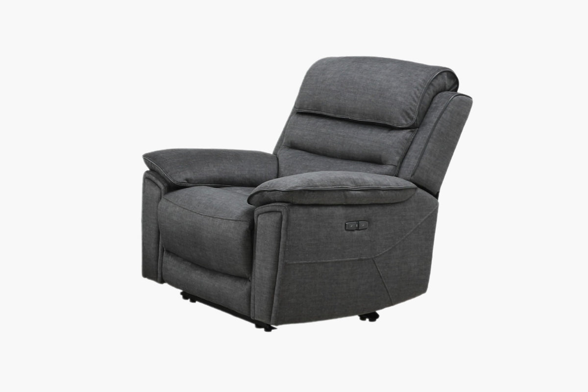 Kai Fabric Electric Recliner Armchair