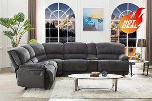 Lawrence Fabric Corner Lounge - Hot Deal