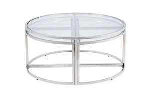 Lawson Round Coffee Table - Gold