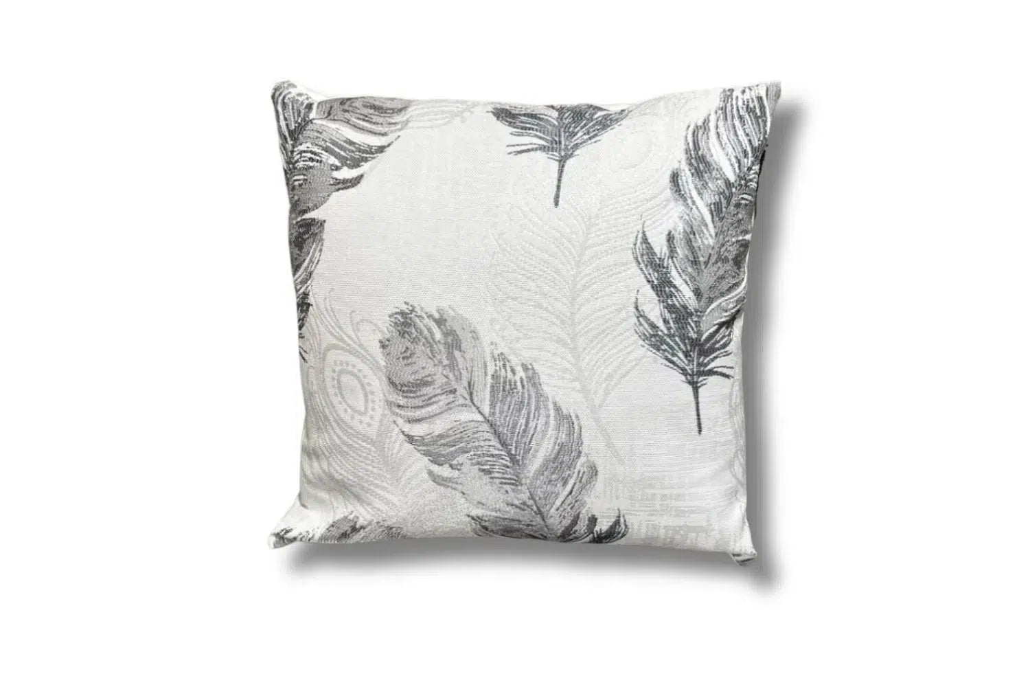 Leaf Cushion - Grey-Adore Home Living
