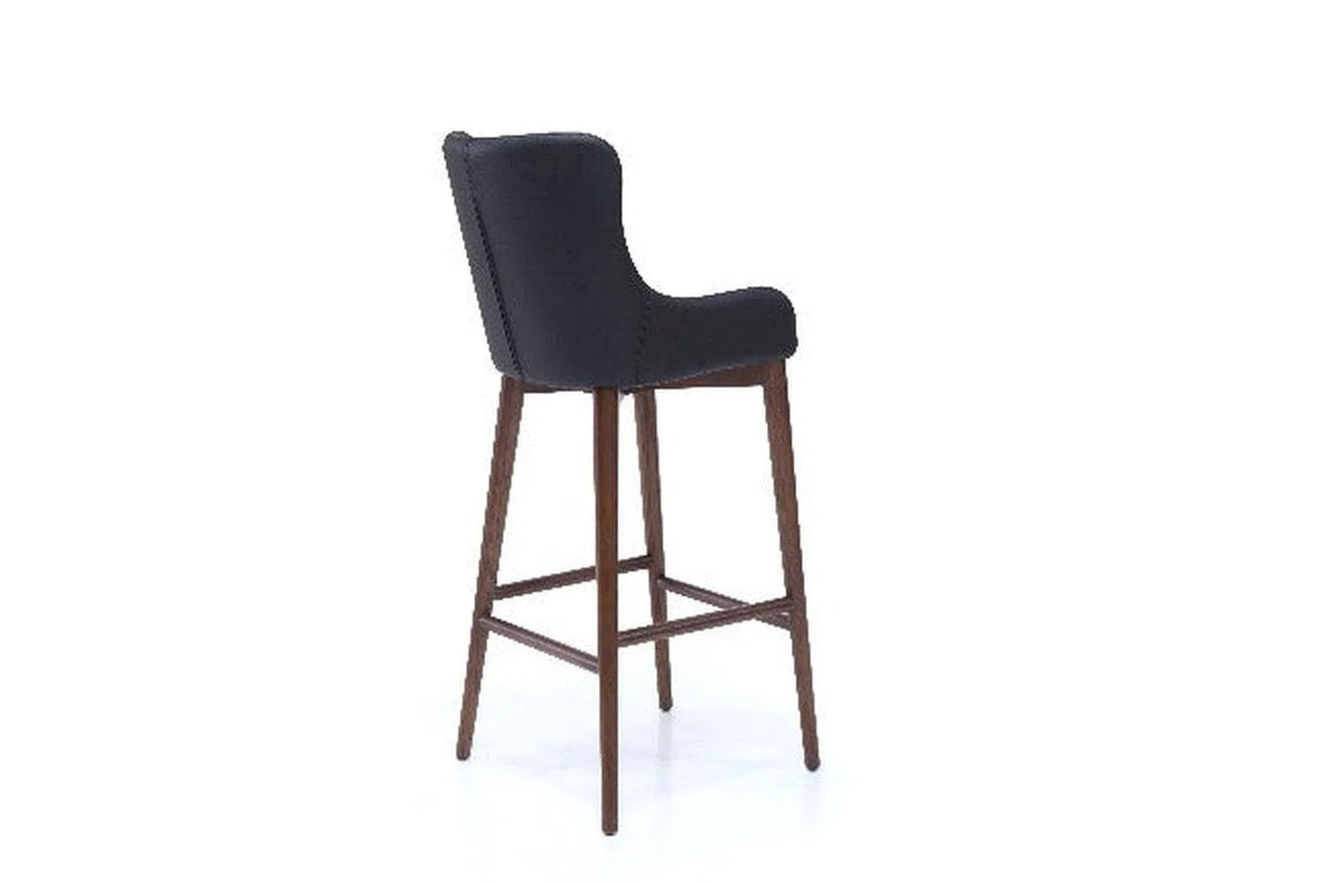 Leather Bar Stool-Adore Home Living