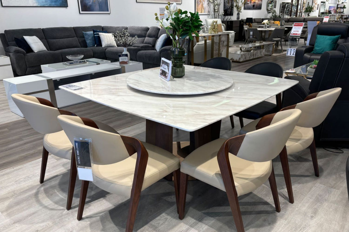 Lorenza Marble Top Dining Table