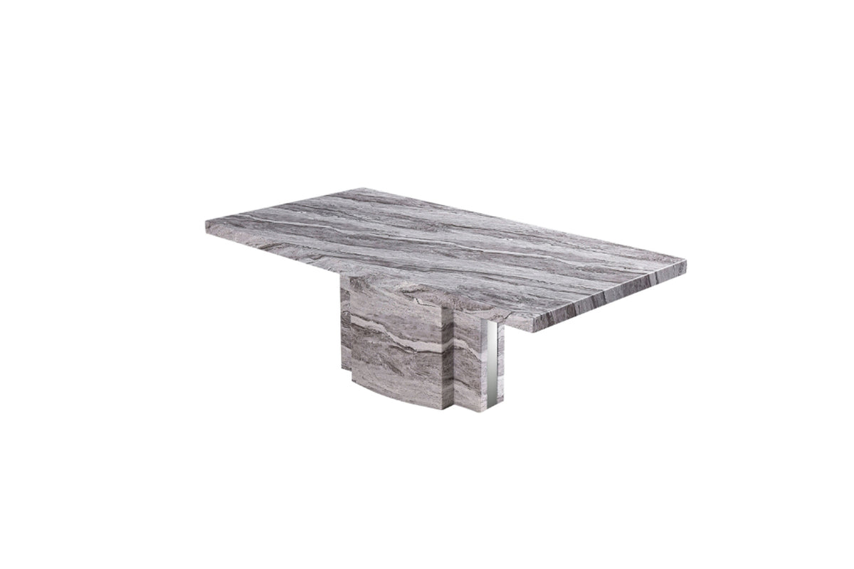 Louis Marble Coffee Table - Grey Colour