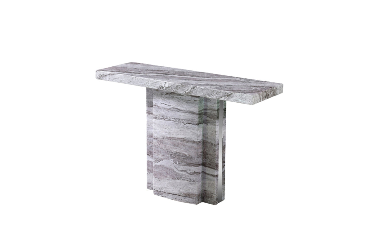 Louis Marble Console Table - Grey Colour