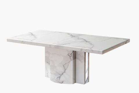 Louis Marble Dining Table - Luxury White - Adore Home Living - Dining Table - bd2024, blknov2024, dining table, LouisMarble, marble table, melbourne furniture store, sale, springsale2024