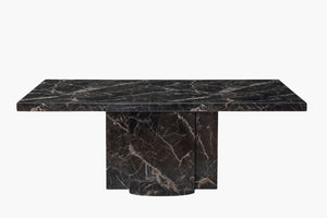 Louis Marble Coffee Table - Galaxy Black