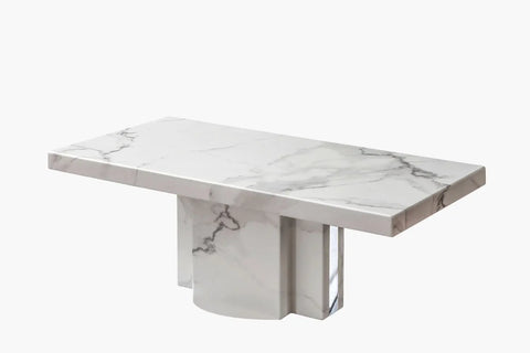 Louis Marble Coffee Table - Luxury White - Adore Home Living - Coffee Table - bd2024, blknov2024, coffee table, LouisMarble, marble dining, Marble Dining Set, marble table, melbourne furniture store, sale, springsale2024