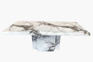 Louis Marble Dining Table - Grey