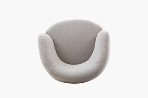 Luna Boucle Swivel Chair