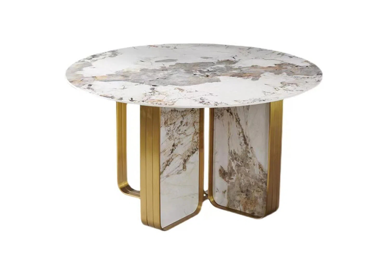 Martinez Sintered Stone Top Dining Table-Adore Home Living
