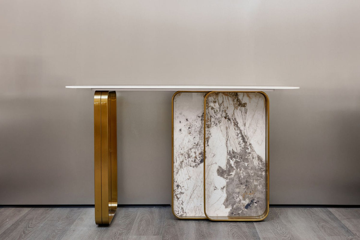 Martinez Sintered Stone Console Table