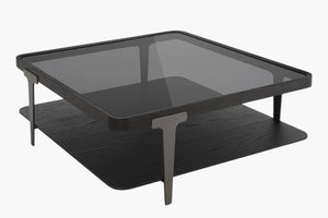 Massimo Glass Top Coffee Table