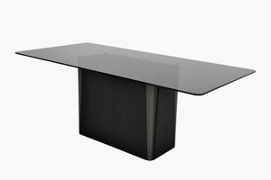 Massimo Glass Top Dining Table