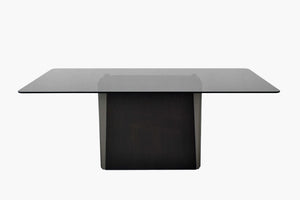 Massimo Glass Top Dining Table