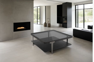 Massimo Glass Top Coffee Table