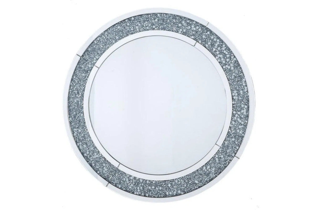 Morris Crushed Diamond Wall Mirror-Adore Home Living