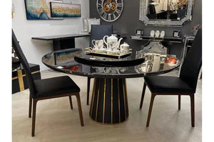 Morrison Round Marble Dining Table-Adore Home Living