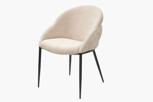 Morry Dining Chair - Cream - Adore Home Living