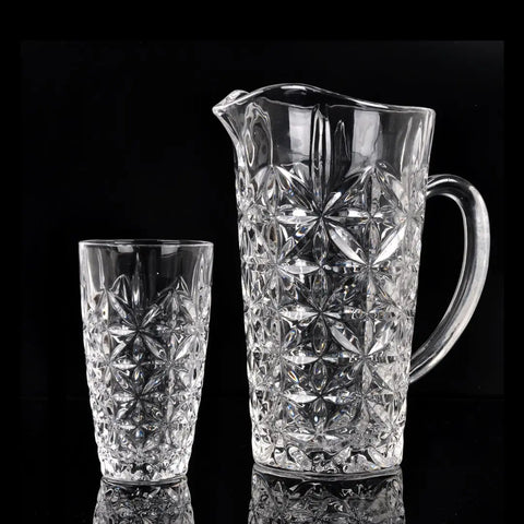 Myra 7PC Jug Set - Adore Home Living - Decanters and Jugs - decanter, Decanter Set, Gin, Spirit, tumblers, Wine