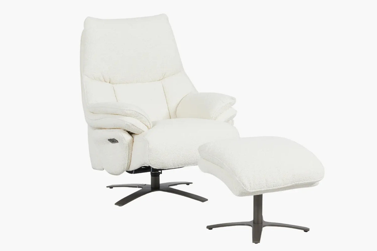 Nerio Recliner Chair with Ottoman