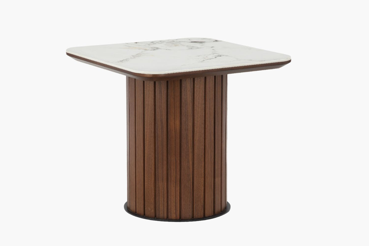 Nitya Ceramic Top End Table