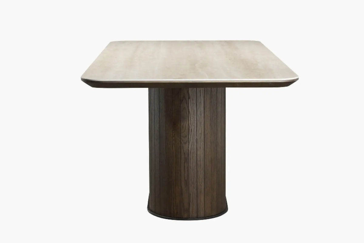 Nitya Ceramic Top Dining Table 