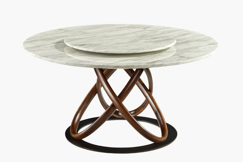 Omega Marble Dining Table - Adore Home Living - Dining Table - bd2024, blknov2024, dining table, marble dining, Marble Dining Set, sale, springsale2024