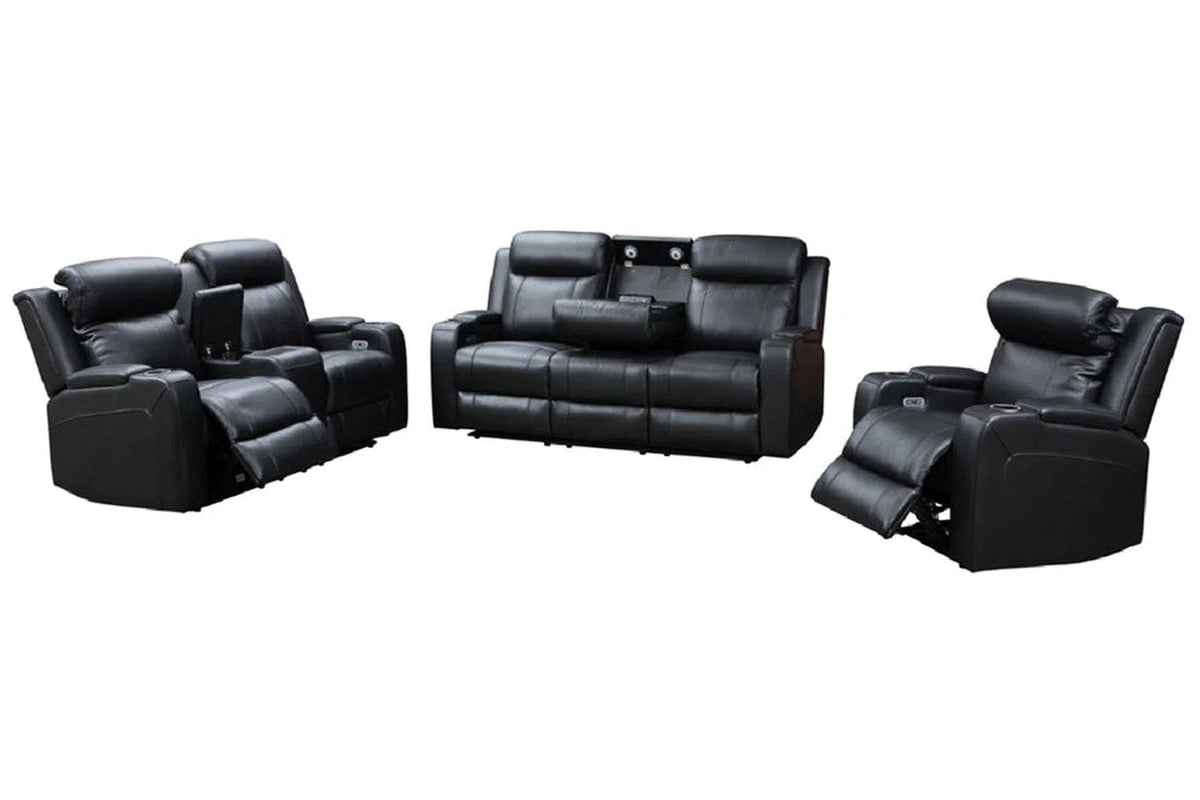 Palermo Full Leather Lounge Suite-Adore Home Living