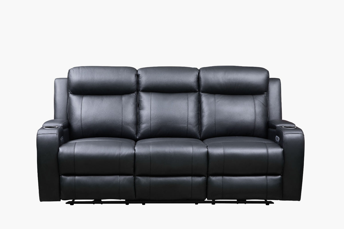 Palermo Electric Recliner 3 seater front