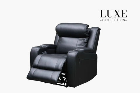 Palermo Electric Recliner Armchair - Adore Home Living - Da Vinci Collection - armchair, bd2024, blknov2024, DAVINCI, electric, Home Theatre, Leather Sofa, luxecollection, Palermo, recliner, Recliner Chair, Recliner Chairs, ReclinerChairs, sale