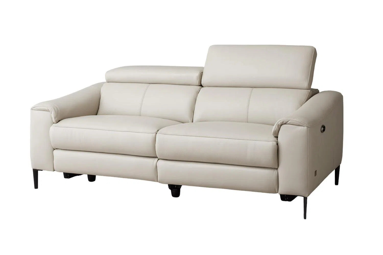 Rivera Electric Three Seater Full Leather Recliner-Adore Home Living