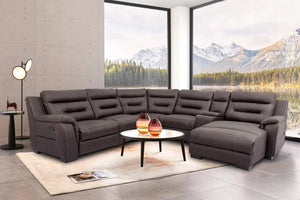 Rodreguez Fabric Corner Lounge-Adore Home Living