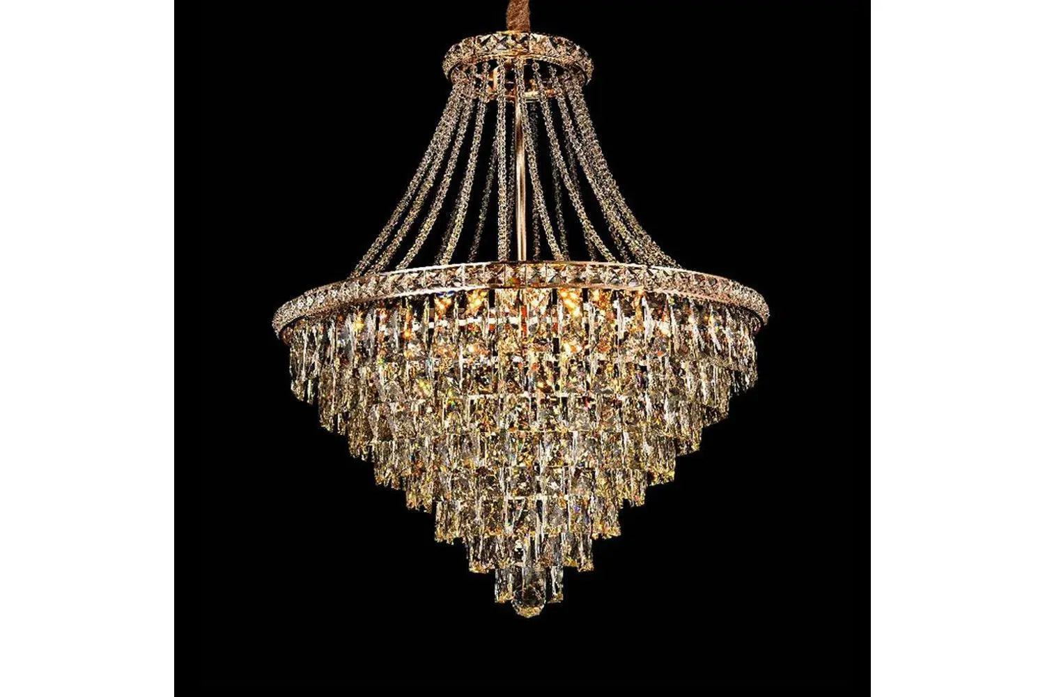 Chandelier without lights deals