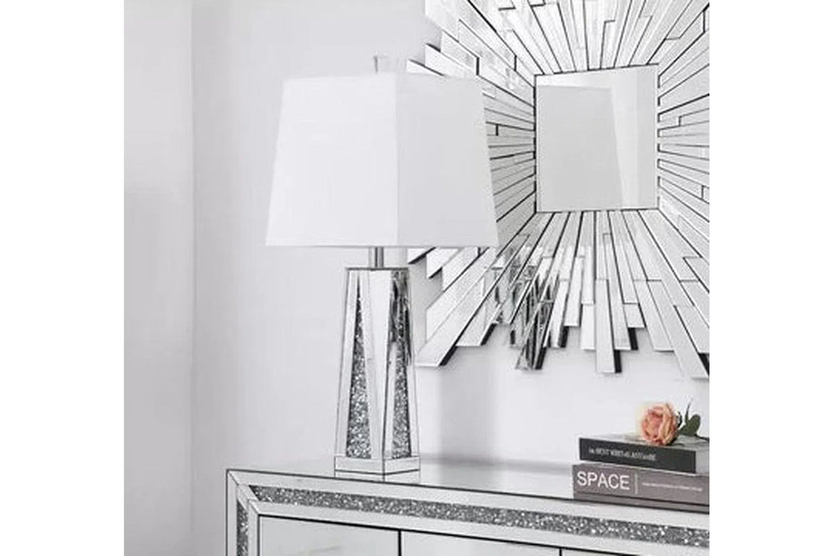 Rose Mirrored Table Lamp-Adore Home Living