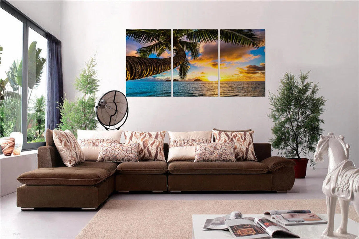 Sunset Beach Coconut Tree - Order Only-Adore Home Living