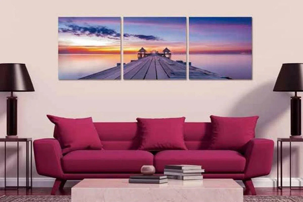 Sunset Pier - Order Only-Adore Home Living