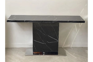 Tahana Marble Console Table-Adore Home Living